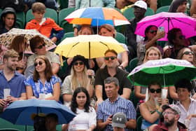 Wimbledon and the Ashes Test match at Headingley in Leeds were both disrupted by the weather.
