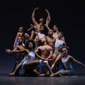 Cassa Pancho’s Ballet Black Company: (from top centre,clockwise) Love Kotiya, Acaoã De Castro, Bhungane Mehlomakulu, Mikayla Issacs, Megan Chiu, Ruby Runham, EbonyThomas, Isabela Coracy, Helga Paris Morales, Elijah Peterkin & Taraja Hudson