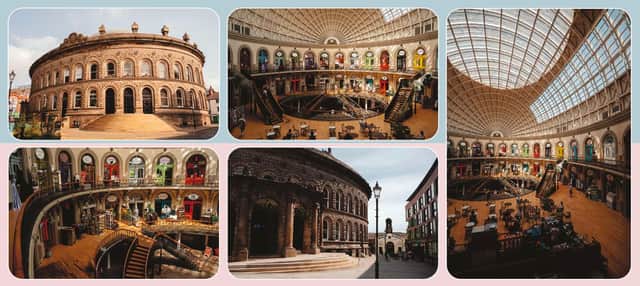 The iconic Leeds Corn Exchange