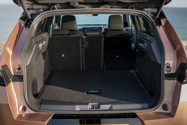 There's plenty of room in the Grandland, and the boot is huge