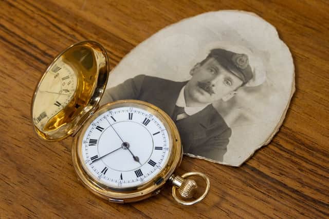 The watch was owned by John Richardson, sixth engineer aboard rescue ship RMS Carpathia.