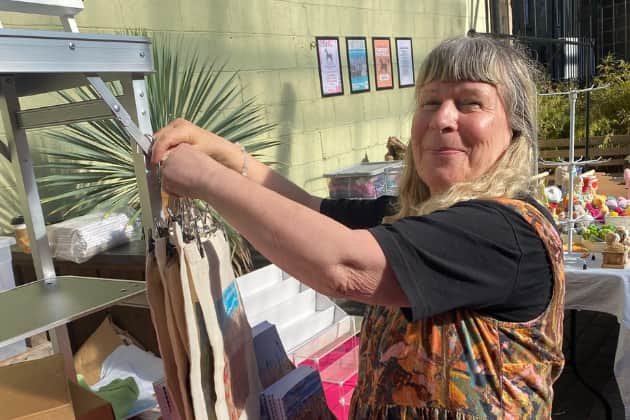 Sue Sheard wanted to bring the London presentation to Leeds with Art In Your Eyes to give local artists a chance to feel 'special' exhibiting their works.