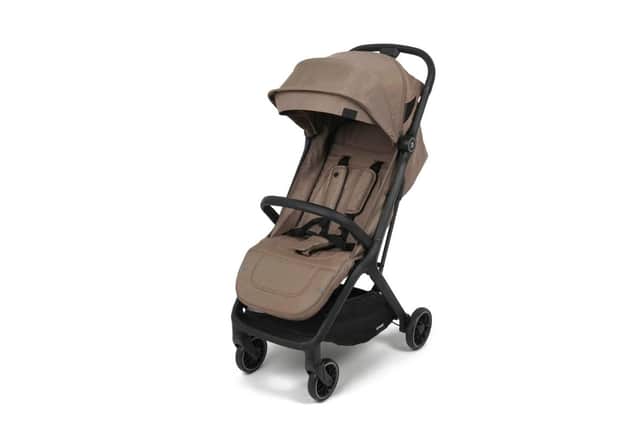 Amaati Perla Compact Fold Travel Stroller inc. Raincover - Sable