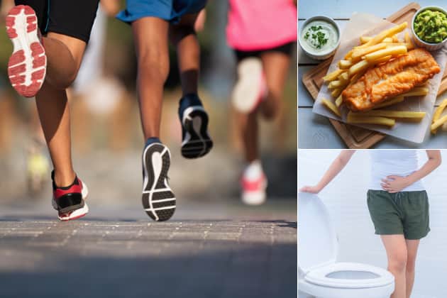 Don't get caught out the moment to start the Rob Burrow Leeds Marathon - take these steps from a gut health expert for optimal results, including a fish and chip supper.