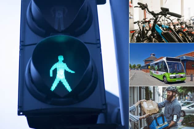E-bike racetracks, floating bus-stops and better traffic signals - here's the changes YEP readers think will benefit the city to become a 'pedestrian haven.'