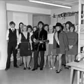Cliff Richard taken at Green Shield Stamps on Eastgate in April 1970.