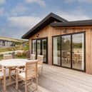 Prestige Skylark lodge at The Stables, Bowleaze Cove.
