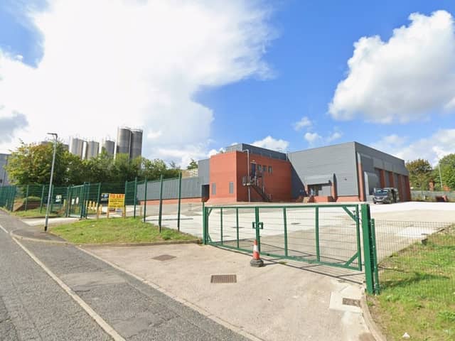 The former warehouse in Royds Farm Road, Holbeck 