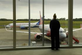 Almost 130 Unite members at Leeds Bradford Airport (LBA) are involved in the pay dispute.