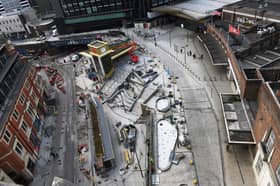 The opening of the redesigned Leeds station entrance has been delayed by a further month.
