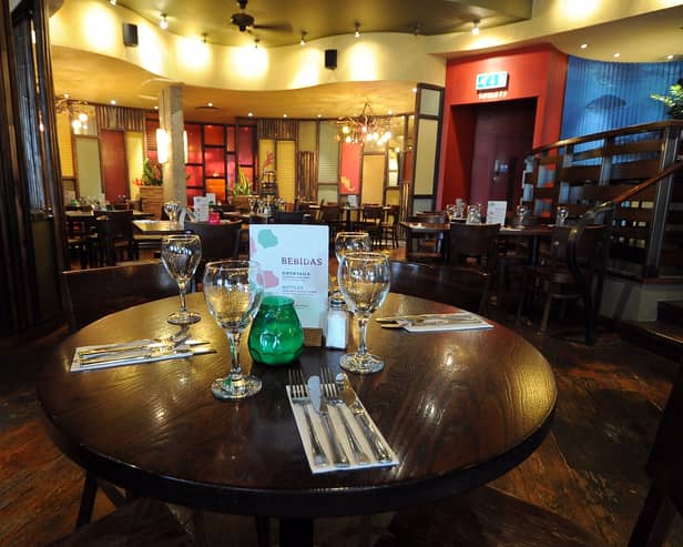 The Las Iguanas restaurant in Leeds