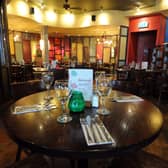 The Las Iguanas restaurant in Leeds