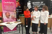 Celebrity chef and TV presenter Briony May Williams hosted the cook-off at Leeds City College last week