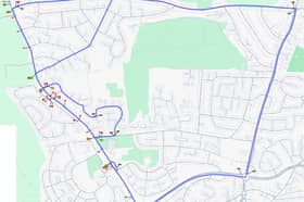 King Lane, Alwoodley (LS17 7AR), will see a full road closure and diversion come into effect from 6am Monday, May 11.