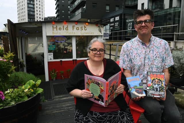 Victoria and Chris Bonner founded Hold Fast Bookshop in 2022