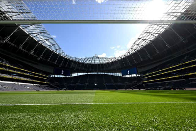 ON THE BOX: As a mathematically safe Leeds United visit Tottenham Hotspur, above.