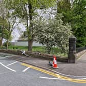 The crash happened on Moorfield Road in Armley in the early hours of Sunday morning.