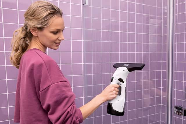 They're ideal for shower screens