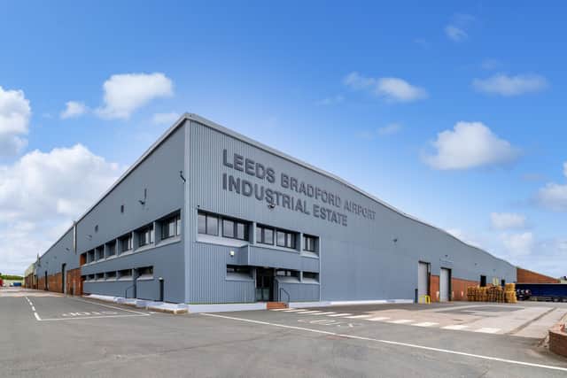 The 90,000 sq ft industrial unit has been successfully refurbished.