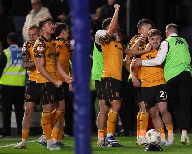 Joe Gelhardt will be heading to Wembley with loan club Hull City.