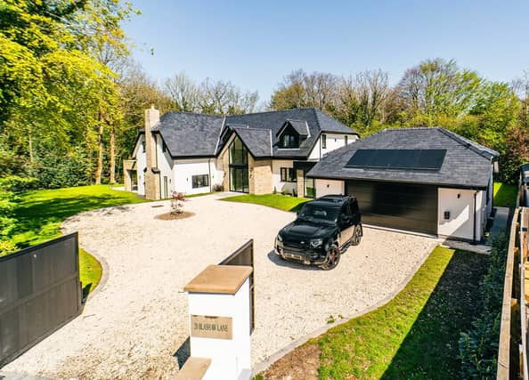 The house is set in gorgeous rural surroundings, and the driveway has plenty of space for the bonus Land Rover