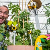 Actor Jez Edwards who will be playing the part of Silly Simon, in this year's Christmas panto Jack and Beanstalk at the Carriageworks Theatre, Leeds.