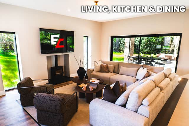 Living areas are bathed in light, with lots of premium touches