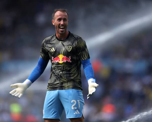 Alex Cairns has taken on a squad role since returning to Leeds United in 2024.