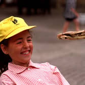 This young visitor to Harwood House met a Boa Constrictor  on a Meet the Giant Snakes workshop at the Travelling Discovery Centre.