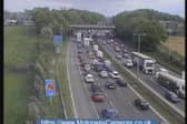 Emergency services were called to the eastbound M62 near Lofthouse shortly after 2pm today.