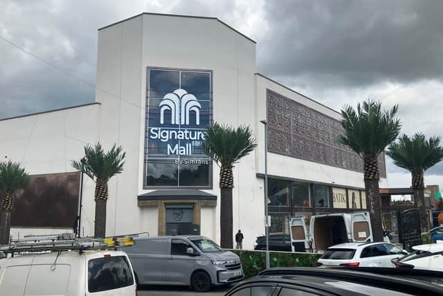 Signature Mall opens this Saturday, and will be home to 36 shops and a “food gallery” with nine food businesses.