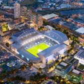 The future vision of Elland Road with housing and tram links to the city centre. Credit: RISE/LFG