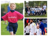 The girls at Guiseley Juniors ran laps of their football pitch in memory as a way of completing the marathon distance in memory of Ella.
