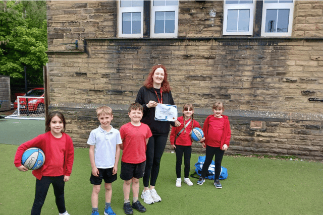 Westroyd Primary School & Nursery, located on Frances Street, Farsley, has achieved the National Healthy Schools Standard.
