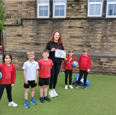 Westroyd Primary School & Nursery, located on Frances Street, Farsley, has achieved the National Healthy Schools Standard.