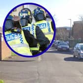 Sharp was arrested when police raided a property on Halliday Road, Garforth.