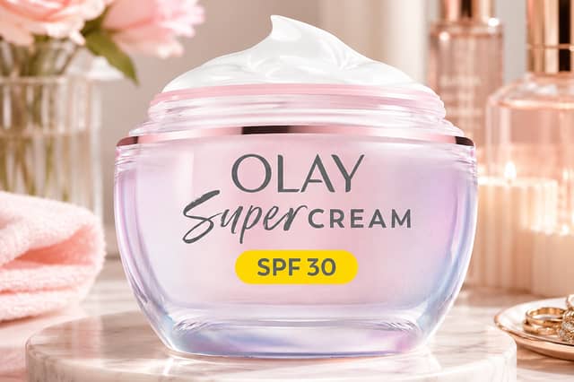 Olay Super Cream combines moisturising ingredients with SPF protection for everyday skincare use.