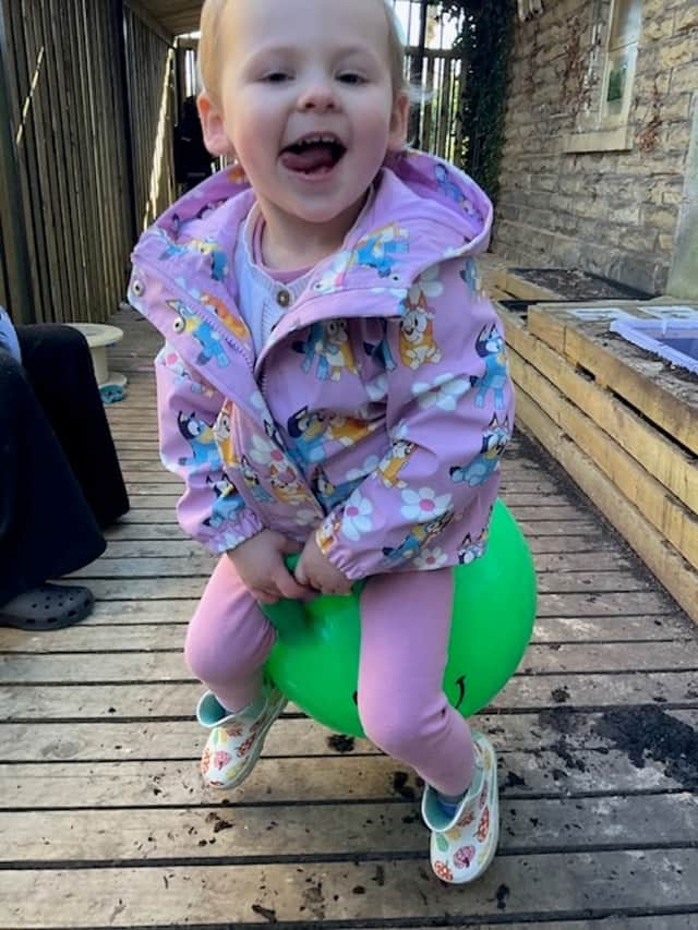 Children enjoy safe, outdoor play at The Tots Team Nursery in Kirkstall