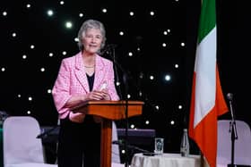 Irish presidents Catherine Connolly told the audience at the Leeds Irish Centre: "You have kept our culture alive."