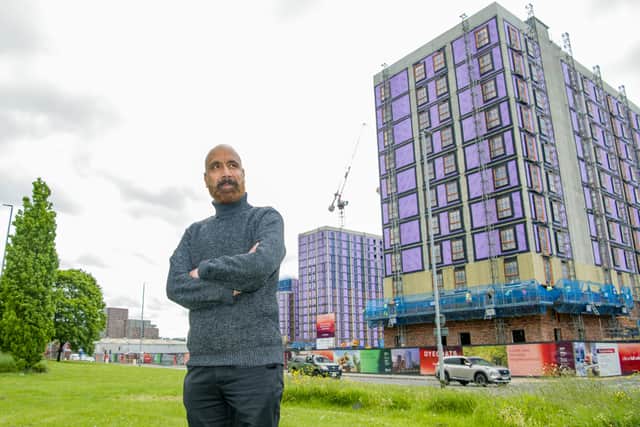 Coun Javaid Akhtar said that he hopes the new developments on Kirkstall Road can address the affordable housing shortage.