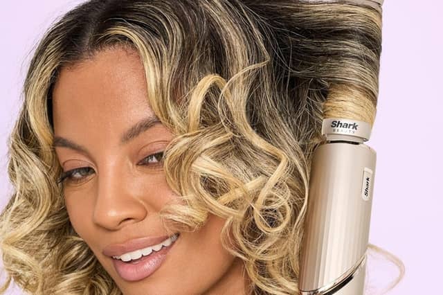 The Shark FlexStyle styling system combines multiple hair styling attachments into one device.