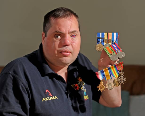  Morley army veteran Simon Brown backs campaign demanding ‘generational shift’ in support for veterans.