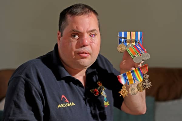  Morley army veteran Simon Brown backs campaign demanding ‘generational shift’ in support for veterans.
