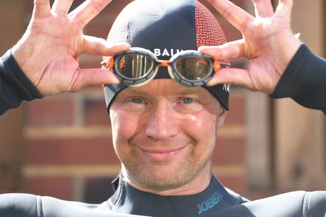 Shaun Cox will swim the length of Lake Windermere this summer to raise money for Young Dementia Leeds