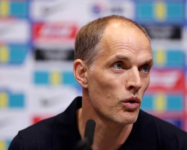 EXPLANATION: From England boss Thomas Tuchel.