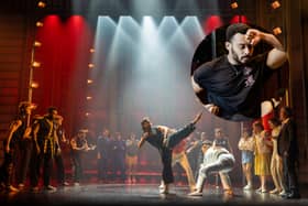 Matt Mills (inset) takes the role of the popular, if not reviled, villain of The Karate Kid as the music makes its UK debut in Leeds this week