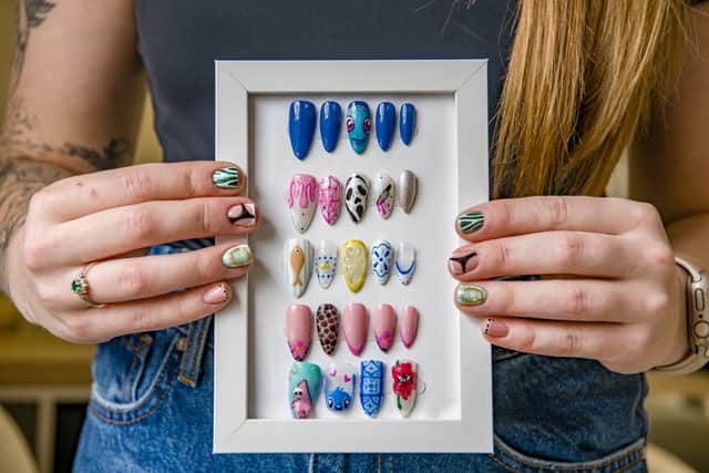 For Chloe, an interest in nail art began with painting her grandma's nails as a kid