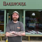 Owner Chris Riley pictured outside the new shop on Farsley’s Town Street.