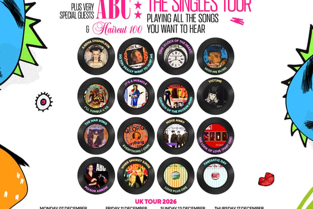 Culture Club, ABC and Hairrcut 100 UK arena tour dates