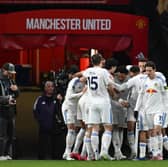 Leeds United's most memorable point of the Premier League season came at Old Trafford.